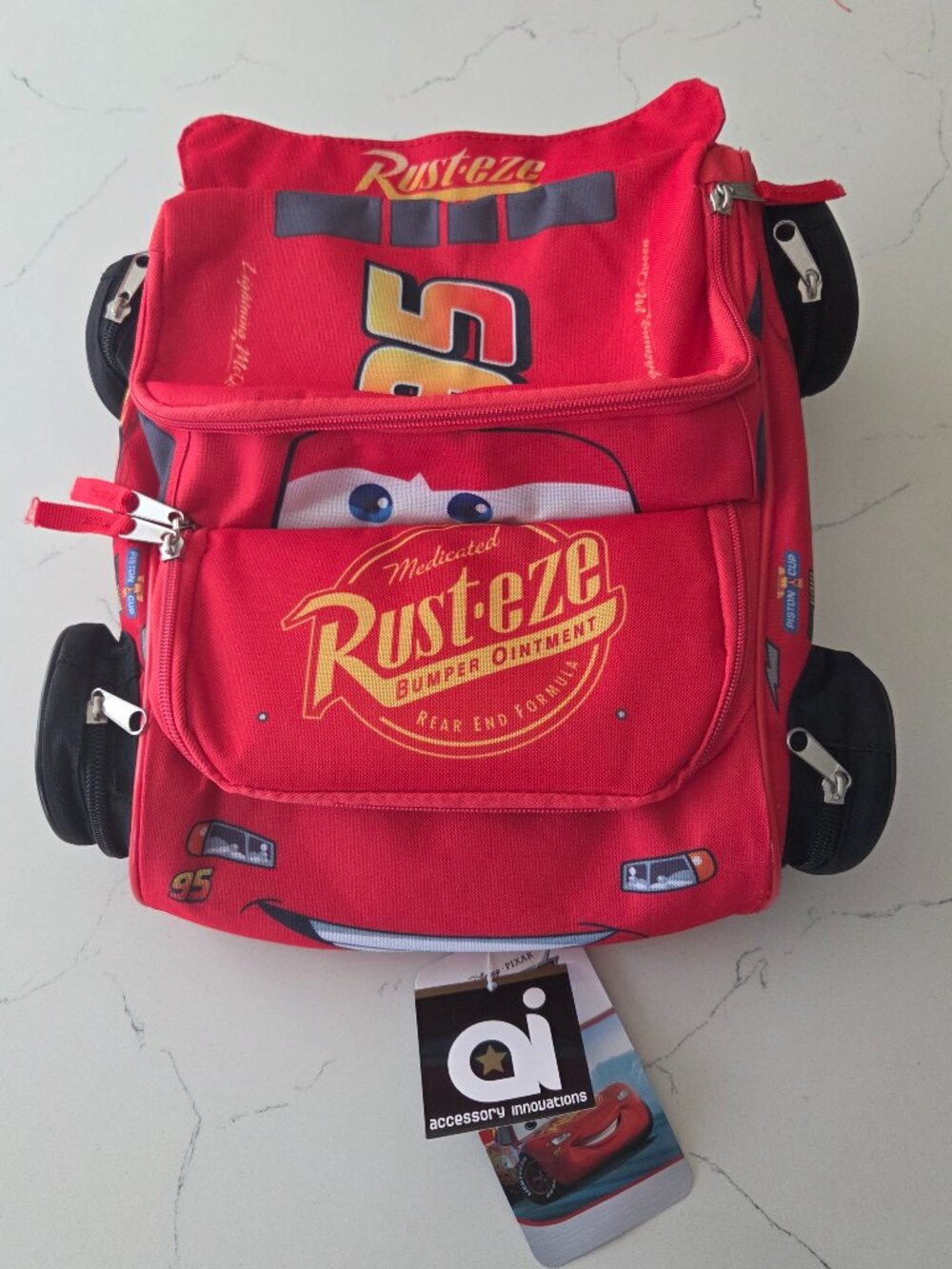 Disney/Pixar Lightning McQueen Backpack Target Exclusive NWT